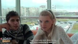 Кадр №3 с порно видео: Русские парни с бадуна занимаются пикапом